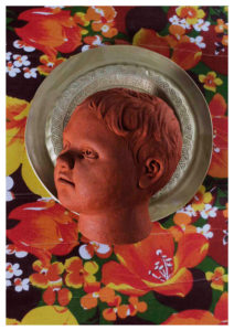 sculpture - boy's head